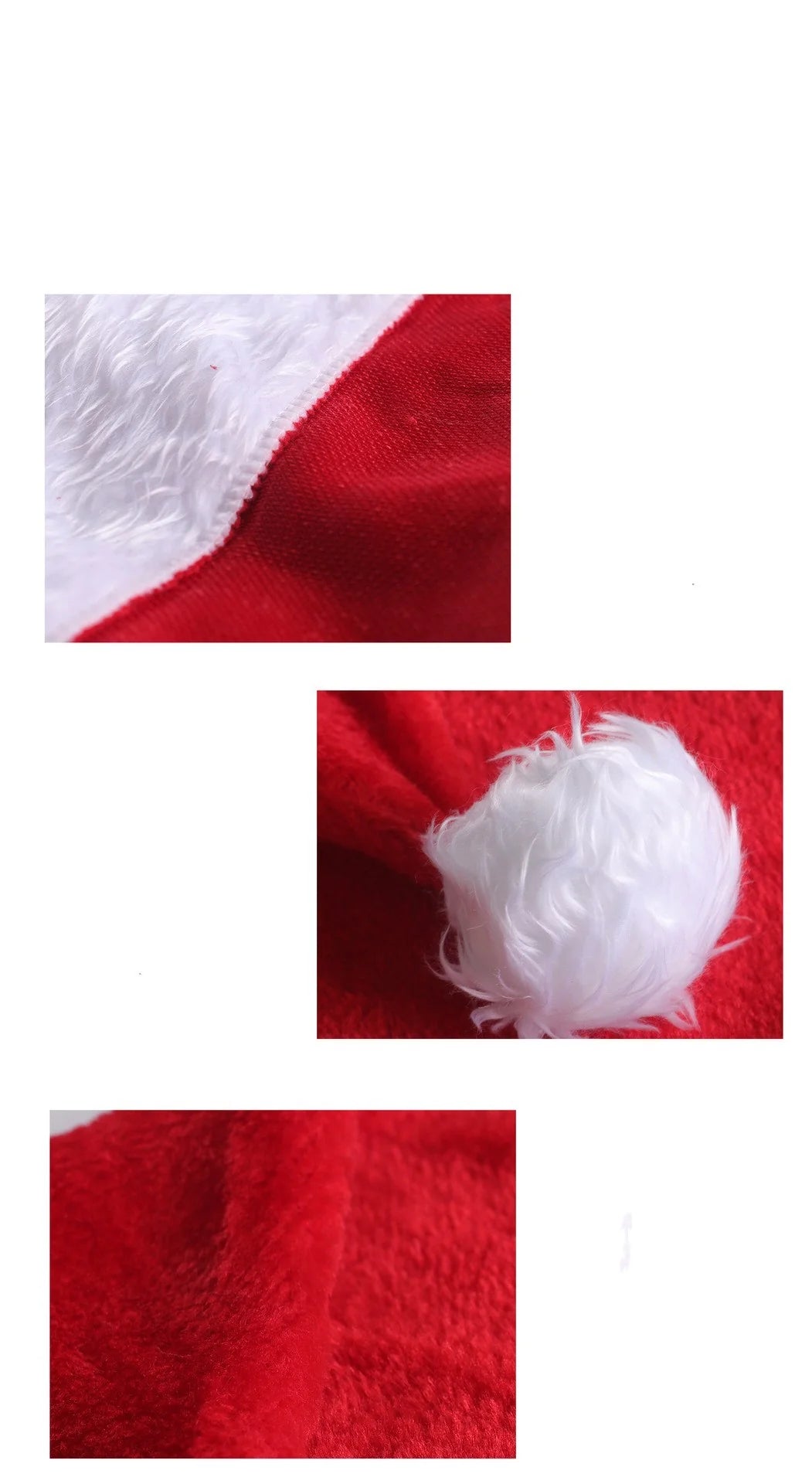 Luminous LED Santa Hat for Christmas - Plush Holiday Decor for Children and Adults