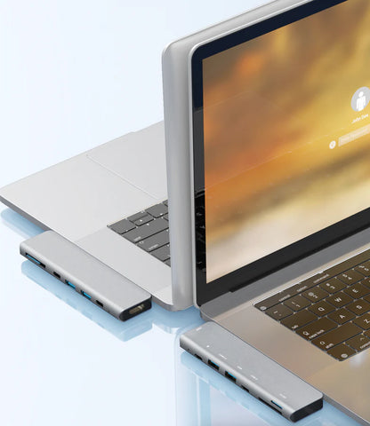 USB-C Multiport Hub with 4K HDMI Adapter for MacBook Pro/Air