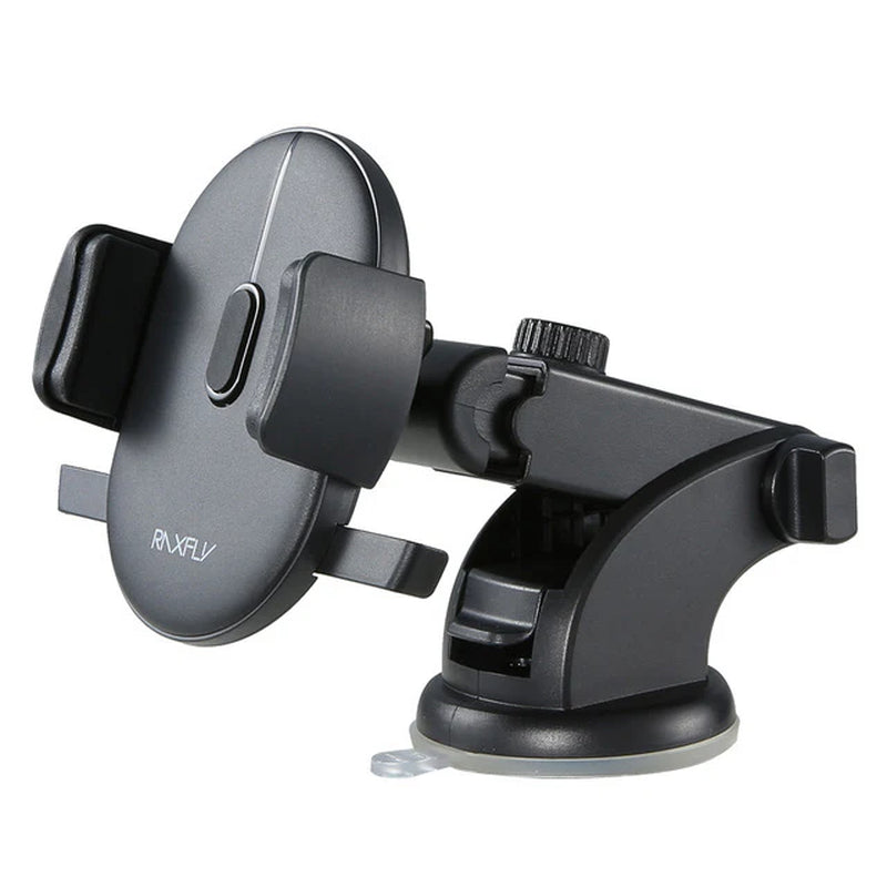 Telescopic Car Phone Holder with Suction Cup for Dashboard Mounting