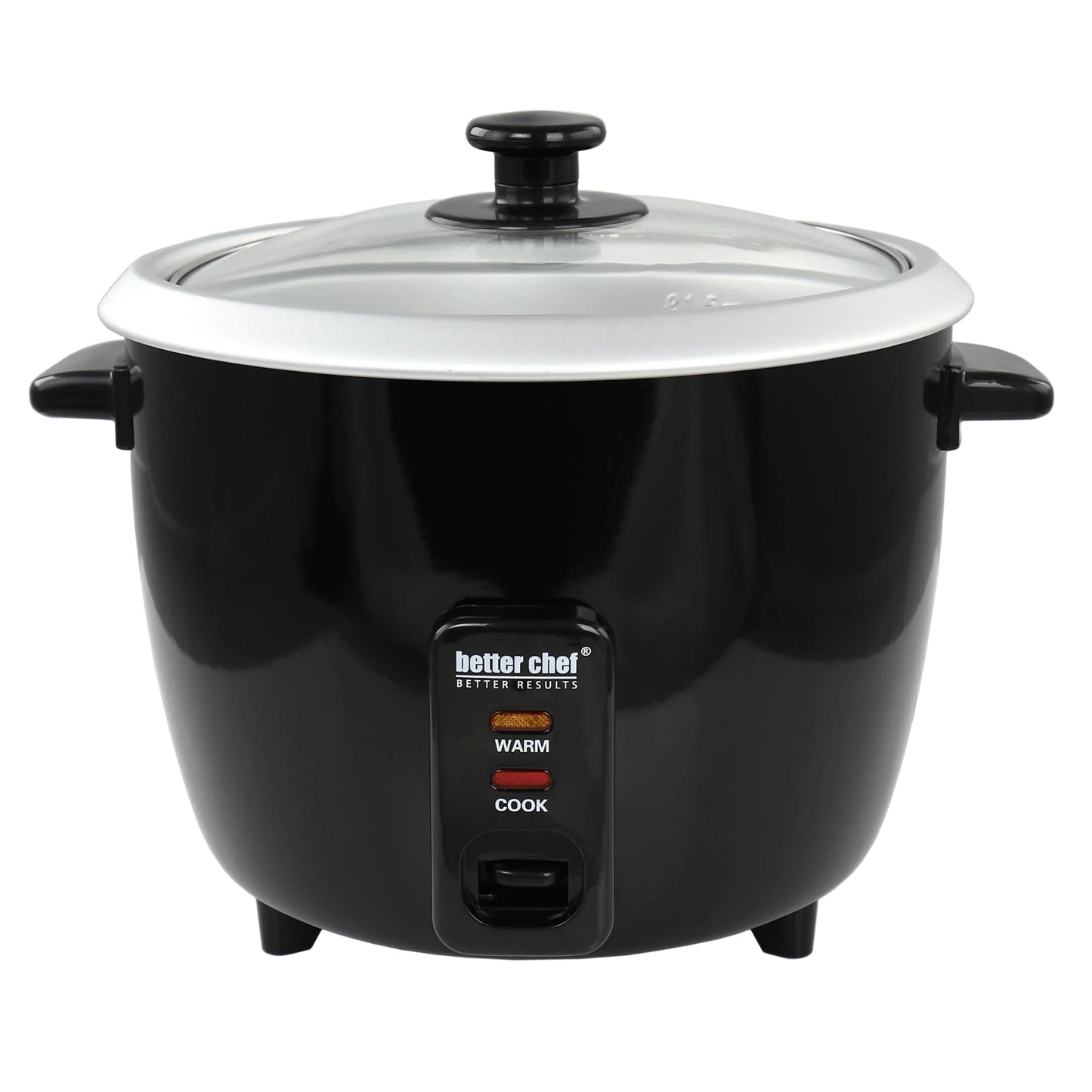 Better Chef 8-Cup Rice Cooker with Measuring Cup and Paddle, Capacity up to 16 Cups Cooked Rice