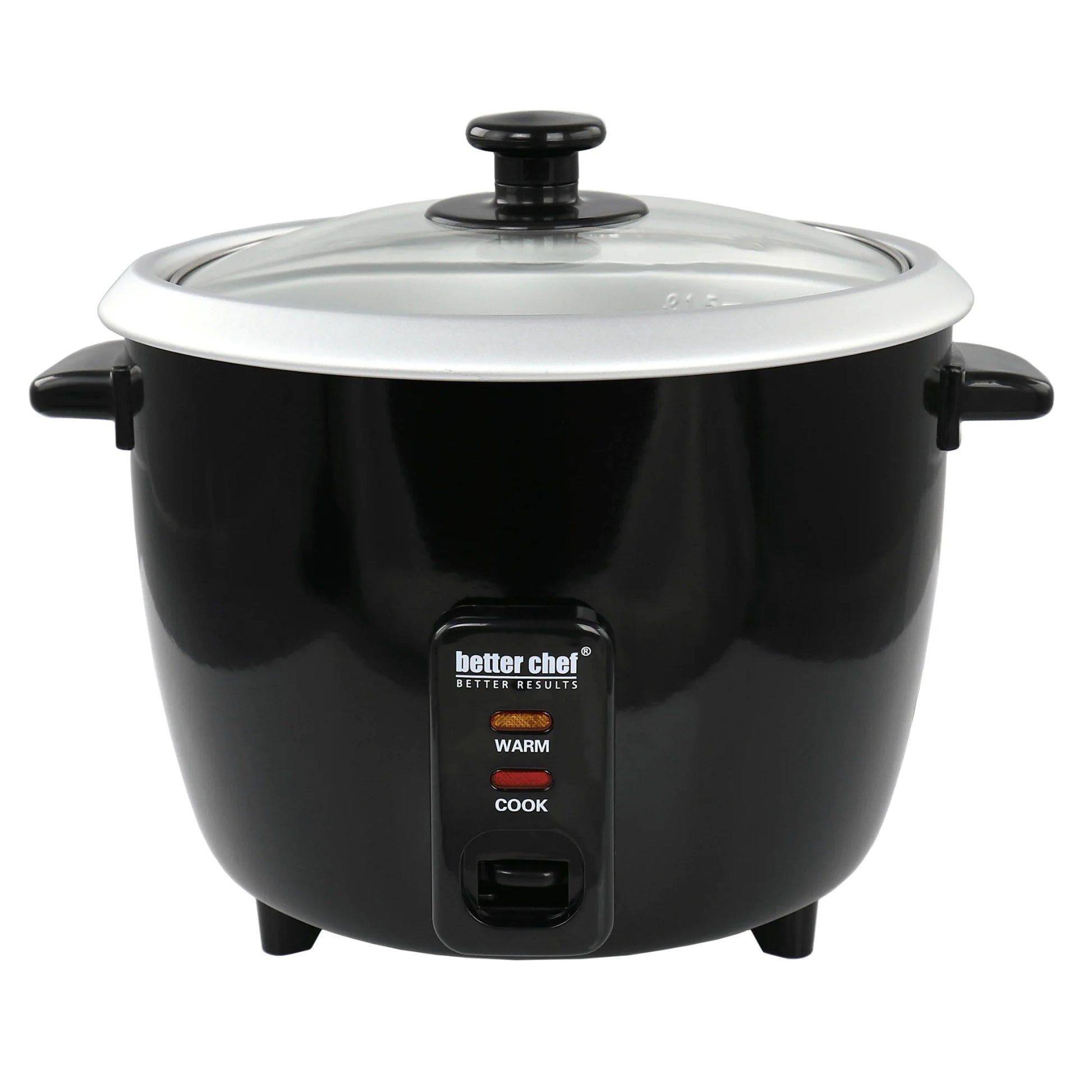Better Chef 8-Cup Rice Cooker with Measuring Cup and Paddle, Capacity up to 16 Cups Cooked Rice