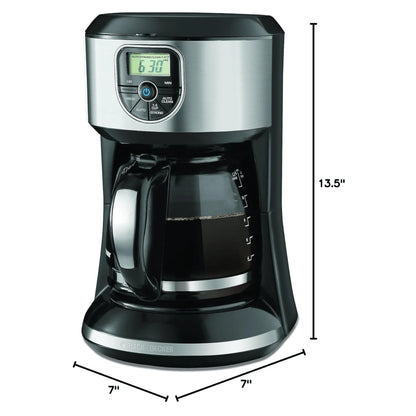 Black & Decker 12-Cup Programmable Coffeemaker - Certified Refurbished