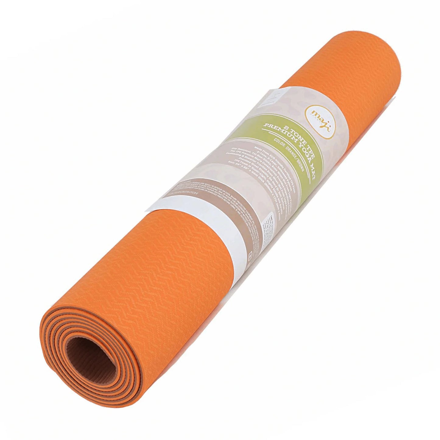 Maji Sports Premium Two-Tone TPE Yoga Mat