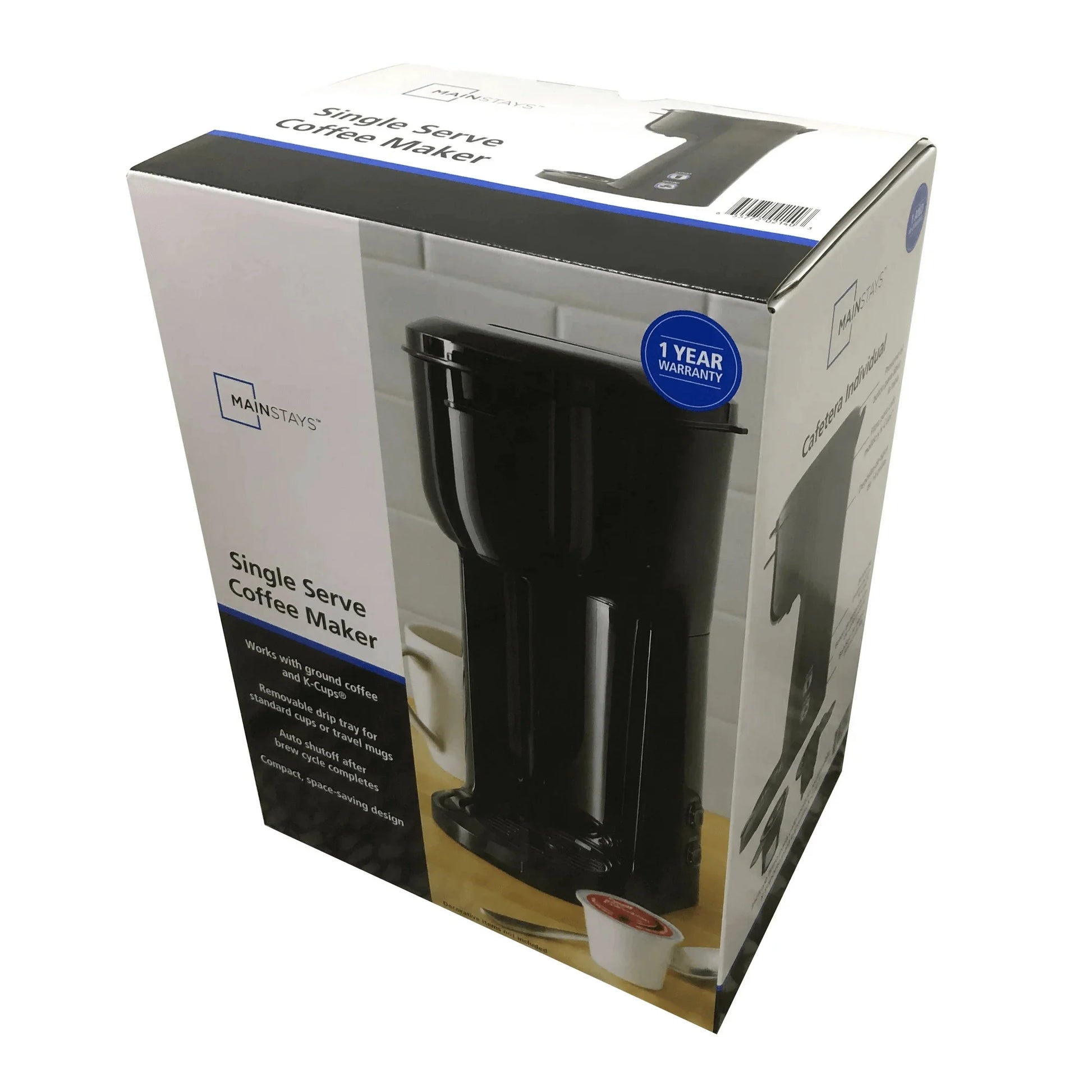 Mainstays Single-Serve K-Cup Coffee Brewing System