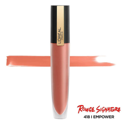 L'Oreal Paris Makeup Rouge Signature Matte Lip Stain in I Empower