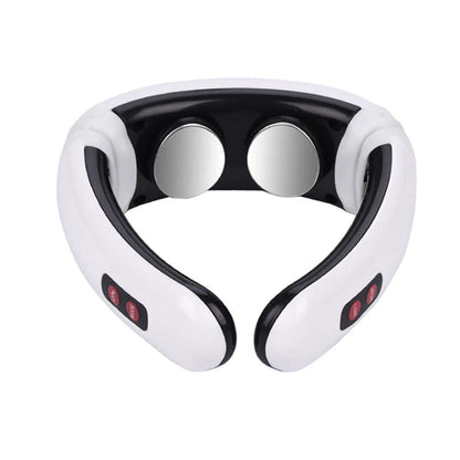 Electric Cervical Pulse Neck Massager with Magnetic Therapy for Muscle Relaxation - USA Edition
